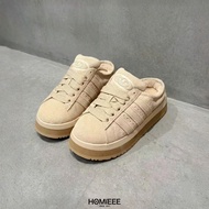 [Homieee] Adidas Originals Campus 00 Muller Shoes Thick-Soled Khaki JR3732