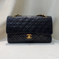 Chanel 黑金色CF 26 Double Flap Bag XC174