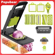 Vegetable Chopper Stainless Steel Mandoline Slicer for Julienne Dicing Multifunctional Meal Preparat