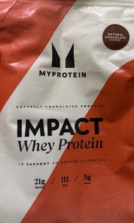 Myprotein乳清蛋白粉 😋超好飲 朱古力味 Impact Whey Protein Chocolate Flavor 朱古力味 健身 增肌