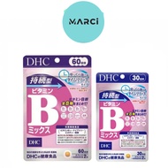 DHC-Supplement Vitamin B-Mix Sustainable ดีเอชซี วิตามินบีรวม ชนิดละลายช้า 30 days /60 days
