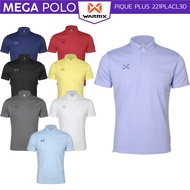เสื้อโปโล WARRIX มีกระเป๋า วอริกซ์ รหัส 221PLACL30 รุ่น PIQUE PLUS