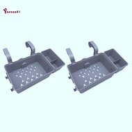 2 Sets Poolside Storage Basket Above Ground Pool Accessories + Pool Cup Holder for Above Ground Pool