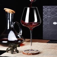 手工水晶紅酒杯單個家用奢華個性高端葡萄酒杯超大高腳杯