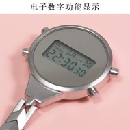 Multi-function Wall Watch Nurse Watch Electronic Digital Medical Pin Badge Nursing Luminous Student 