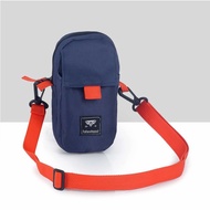 tas selempang kanvas tempat hp dompet hp sako wallet pria - navy