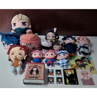 ANIME MERCHANDISE OFFICIAL, PHOTOCARD, PLUSHIE, MASCOT, JUJUTSU