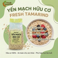 1kg FT Organic Rolled Oats (2 bags of 500g)