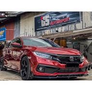 Honda Civic FC 2016-2020 Front Lips (Gloss Black)