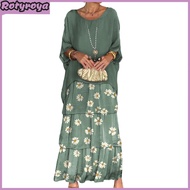 Rotyroya Women Maxi Dress Women Dress Bohemian Style Printed Maxi Dress for Women Perfect for Daily 