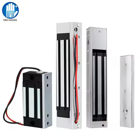 DC12V Electromagnetic Lock 180KG/350lbs Electric Magnetic Lock Waterproof Electronic Door Locks 60KG
