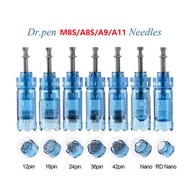 Dermapen M8S/A8S/A9/A11 Original Manufacturer Derma pen Needles Cartridges MTS Needle Dr pen M8S/A8S