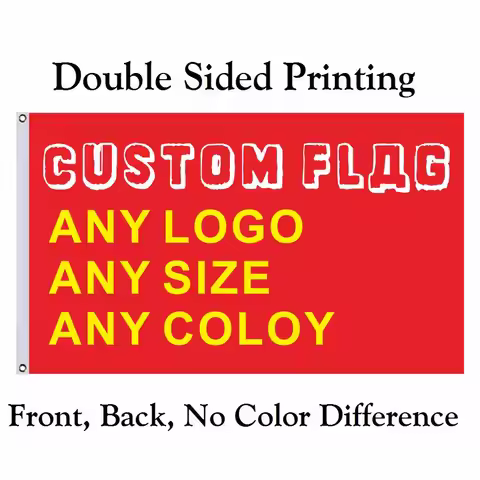 Custom Flag 3x5ft/60X40CM/5X8FT Any Size Banner Flying Free Design Polyester Sport Car Decor Home Gi