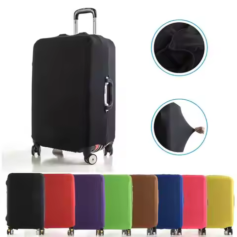 Elastic Luggage Cover Anti-scratch Waterproof Baggage Dust Case Cover Dustproof Trolley Protective S