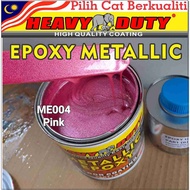 ME004 PINK ( Metallic Epoxy Paint ) METALLIC EPOXY FLOOR PAINT [ HEAVY DUTY ] PROTECTIVE &amp; COATING Tiles &amp; Floor Paint