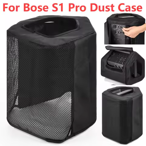 2/1PCS Dust Case with Handle Speaker Cover Top Opening Protective Dust Cover for Bose S1 Pro+ 2023/f