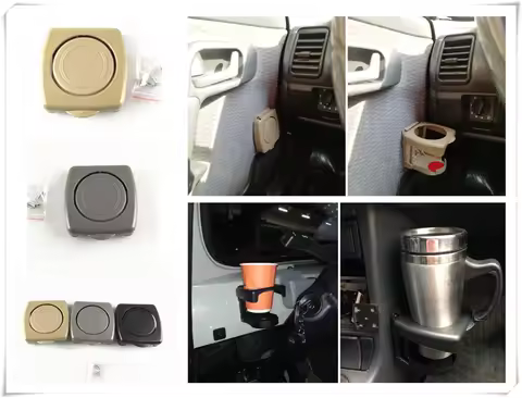 Universal Car accessories Foldable Drink bottle Cup holder for Audi Q7 R A3 3-Door I Ah Ah A8 A3 A4 