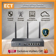 TP-Link ER706W Omada AX3000 Gigabit VPN Router with 5 WAN Ports & USB 3.0 Port for Mobile Broadband 