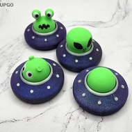 [UP] Alien UFO Clicky Fidget Toy 3D Printed Anxiety Relief Dpression Fidget Toy Home Decoration Orna
