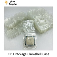 Processor CPU Clamshell Packing Case For Intel socket 775 1150 1151 1155 1156 1200 Plastic Protection Box