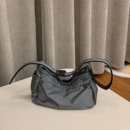 Authentic Patagonia Oblique Waterproof Nylon Dumpling Bag Unisex Messenger Bag Simple Sports Style Large Capacity Casual Shoulder Tote Bag