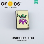 jibbitz croc แท้  หัวเข็มขัดรองเท้า Batman Series Joker 2024 ใหม่ croc รองเท้าดอกไม้