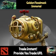 Dota2 Tidehunter (Tide) Golden Floodmask Immortal