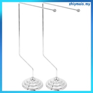 2pcs Desk Flag Stand: Single Pole Table Bunting Holder For Office - Desktop Flagpole Bracket Mount -