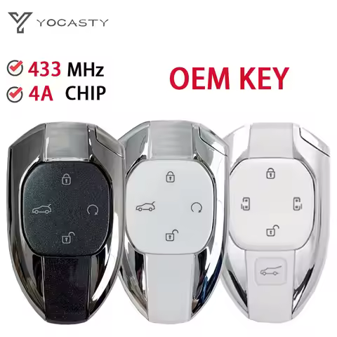 YOCASTY Original Smart Remote Key For Trumpchi GAC GS3 EMZOOM M6 M8 E9 Empow gm8 gs8 EMKOO 4A Chip 4