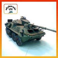 Paper Model Assembled Self-Propelled Anti-Tank Cannon 2C14 Zalo-S