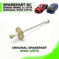Gear Long shaft (1 set) Rc Dmax Wing 2 / Dtx / Dmax 8.9 / V12 / FL5- RC DMAX SPAREPART