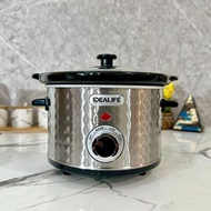 IDEALIFE Slow Cooker IL-325 / IL-350 Multifunction Low Watt IL325 IL350
