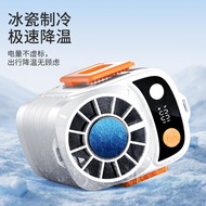 2025 Kipas Pinggang Baharu Tapak Pembinaan Luaran Klip Pinggang Mudah Alih Kipas Penyejuk Ais 6000mA