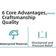 Lightweight Hard EVA Travel Case for WOLFBOX MF100 Air Duster Secure Fit Design