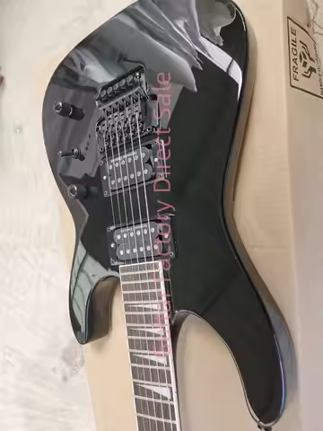 Jackson black right hand 6-string electric guitar Rosewood fingerboard black hardware custom