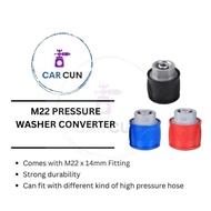 📌【CARCUN】M22 TO 8MM/9MM FITTING QUICK CONNECTOR📌FOR PRESSURE WASHER, HIGH PRESSURE HOSE