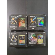 【Direct from Japan】MTG FFコラボ 統率者デッキ 日本語版 未開封4種セット【Japan Exclusive】