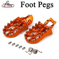 ที่รองเท้ารถจักรยานยนต์FootpegsเหยียบสำหรับKTM SX125 SXF XCF 350 450 16-17 SX EXC EXCF XC XCF XCW 12