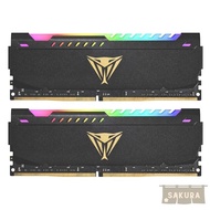 Patriot Memory Viper Steel RGB DDR4 3600MHz PC4-28800 32GB (16GBx2) Dual Kit Desktop Memory PVSR432G
