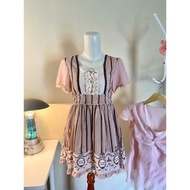 White dress lolita axes femme blouse vintage fairy core y2k milkmaid outer ruffle kawaii