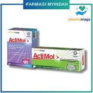 Actimol Paracetamol (500mg/ 650mg) 1 STRIP
