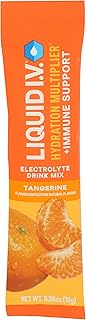 Liquid IV Tangerine Hydration Multiplier Single, 0.56 OZ