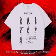 S-5XL KAOS BAJU KPOP ENHYPEN T-SHIRT Cotton round neck T-shirt for men and women JUNGWON HEESEUNG JA