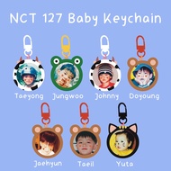 GANTUNGAN NCT 127 Baby Keychain Keycharm/ Keychain/ | Taeyong Jungwoo Johnny Doyoung Jaehyun Taeil Y