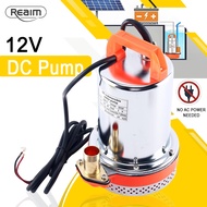 REAIM Cordless DC Submersible Pump DC Water Pump 1INCH Deep Well Water Pump Solar Pump