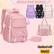 ❤️Ready stock❤️primary school bag children school bag beg sekolah perempuan school bag beg sekolah rendah beg sekolah roda