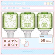 LightStick Sticker DOYOUNG