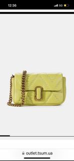 100%全新真品Marc Jacobs 綠色菱格鏈條手袋
