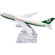 B747-400 EVA Air Metal Airplane Model Plane Toy Plane Model