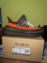 正版 US M 9.5 Adidas Yeezy Boost 350 V2 - Beluga